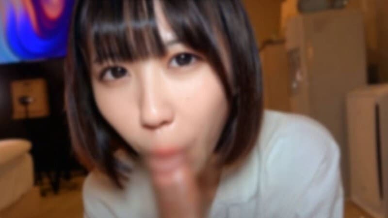 FC2-PPV-4776603 [Uncensored] Beautiful Bob-Haired Girl with Cute Smile & Passionate Creampie