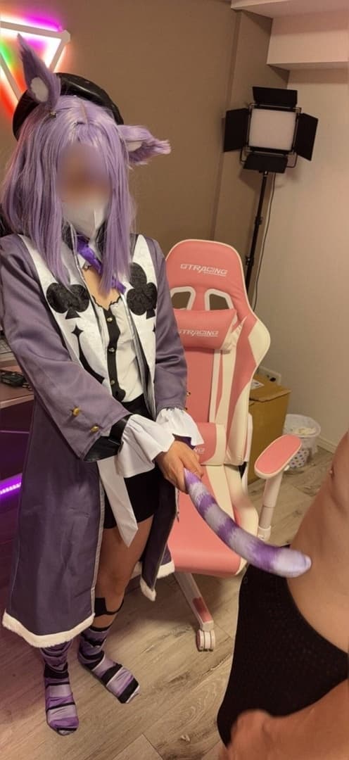 FC2-PPV-4809439 [Vtuber Neko○o○yu] Shizuku-chan's Muscular Upgrade & Virgin Rewards